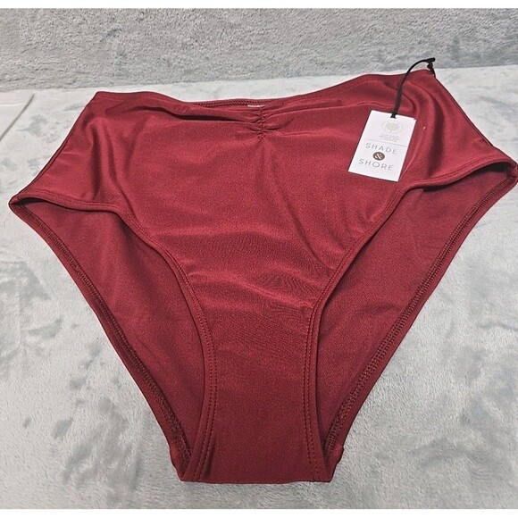 Shade & Shore Womens Swimsuit Bottom Size M (8-10) - Picture 1 of 13